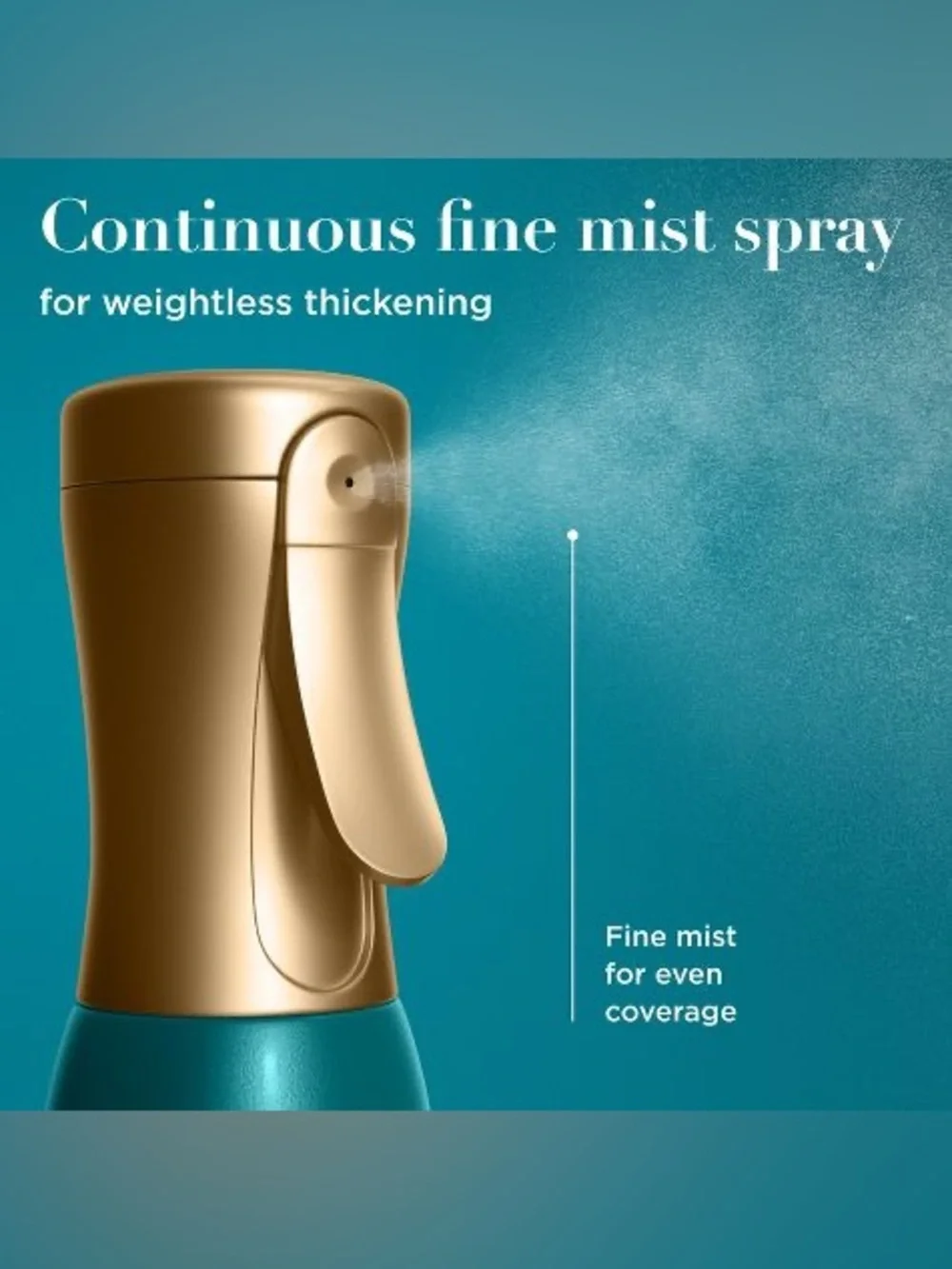 OGX ProGrowth + Peptide Hair Serum Mist Thicken & Protect Broken Damage Repair
